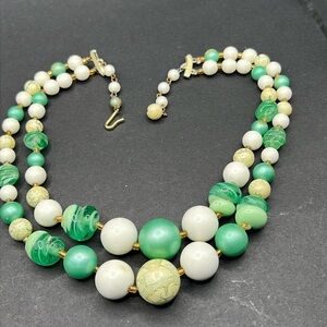 Vintage Japan beaded necklace